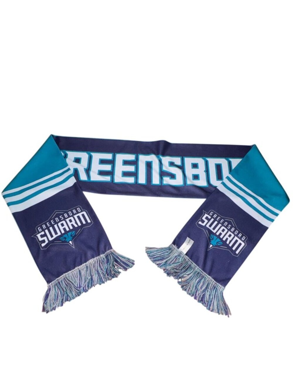 NBA G-Leaugue Greesnboro Swarm Adult (non-knit) Scarf-60 in-GUC